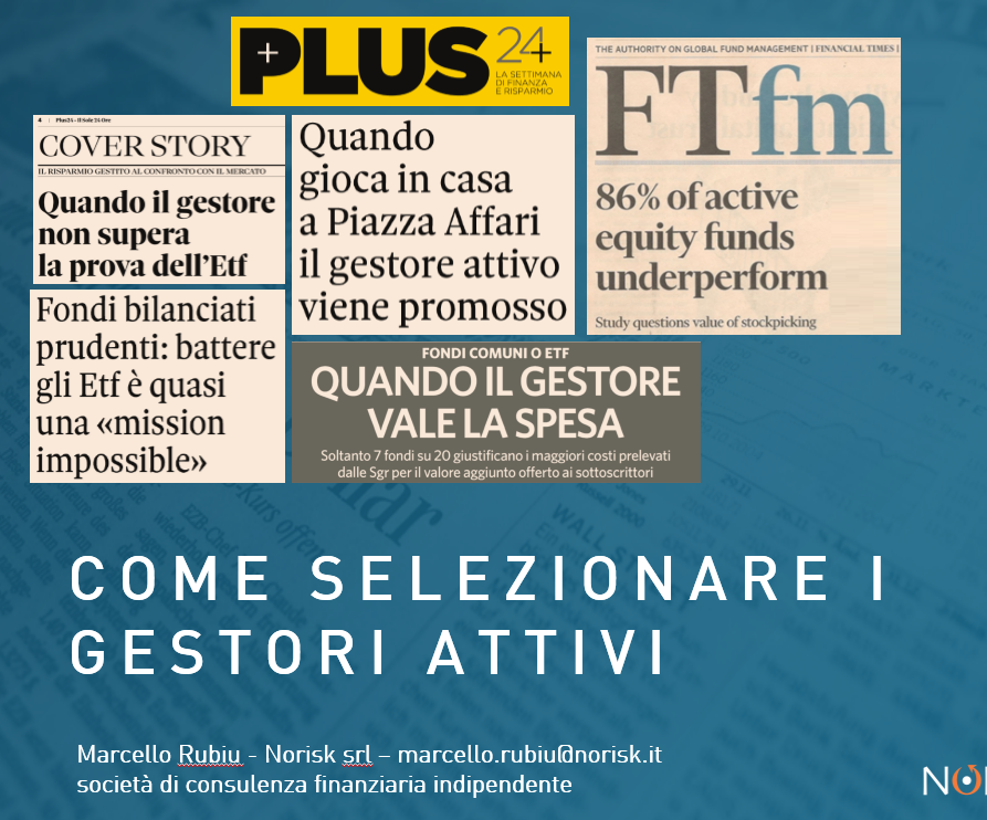 Selezionare i gestori attivi